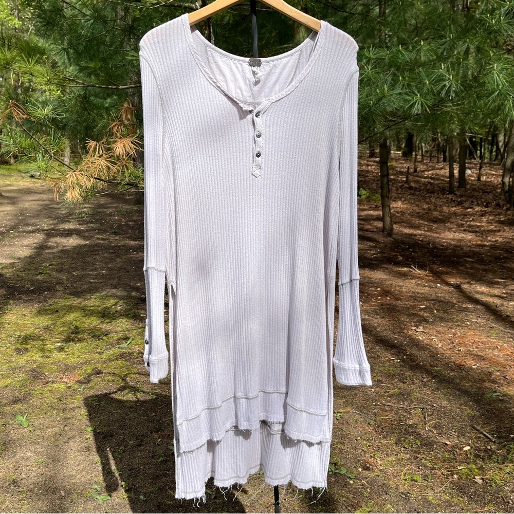 We The Free Gwen Henley Tunic Top